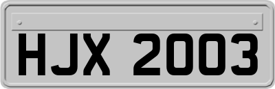 HJX2003