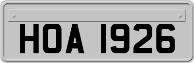 HOA1926