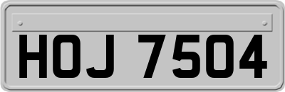HOJ7504