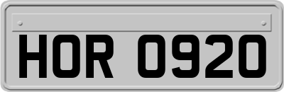 HOR0920