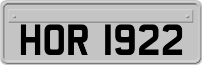 HOR1922