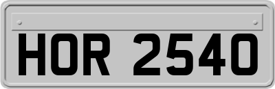 HOR2540