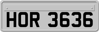 HOR3636