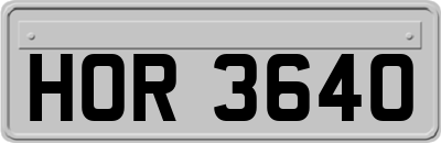 HOR3640