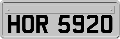 HOR5920