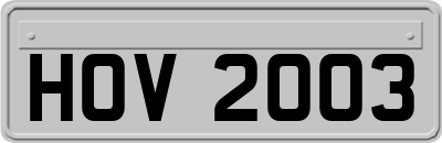 HOV2003