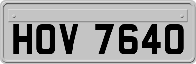 HOV7640