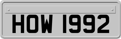 HOW1992