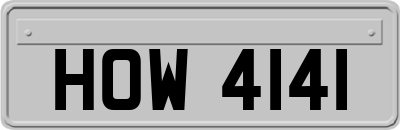 HOW4141