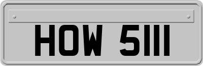 HOW5111