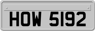 HOW5192