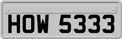 HOW5333