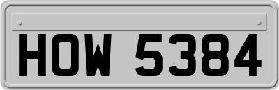 HOW5384