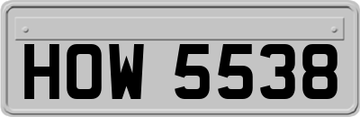 HOW5538