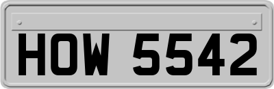 HOW5542