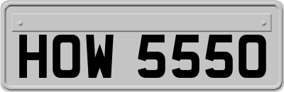 HOW5550