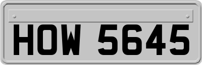 HOW5645