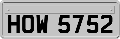 HOW5752