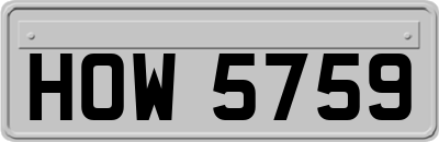 HOW5759