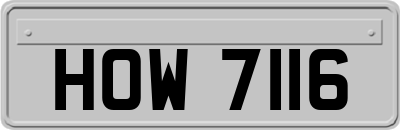 HOW7116