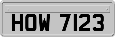 HOW7123