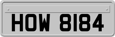 HOW8184