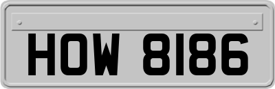 HOW8186