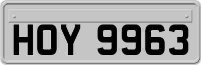 HOY9963