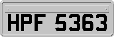 HPF5363