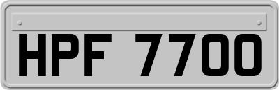 HPF7700