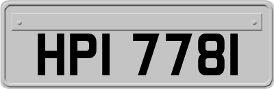 HPI7781