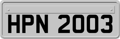 HPN2003