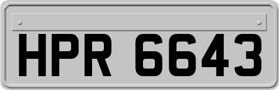 HPR6643