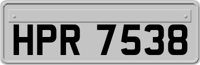 HPR7538
