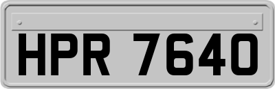 HPR7640