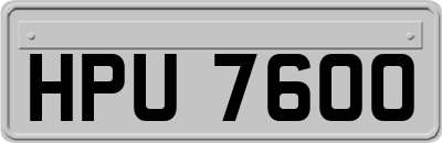 HPU7600