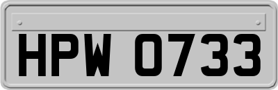 HPW0733