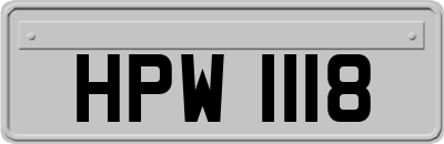 HPW1118