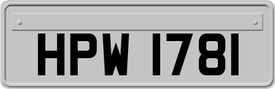 HPW1781