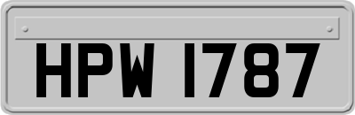 HPW1787