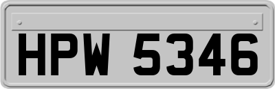 HPW5346