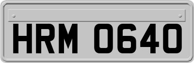 HRM0640