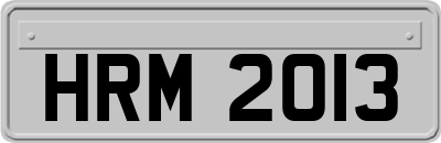 HRM2013
