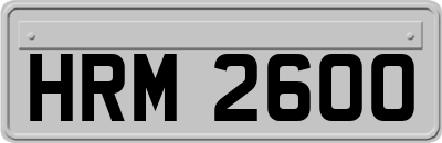 HRM2600