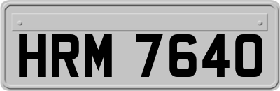 HRM7640