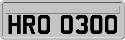 HRO0300