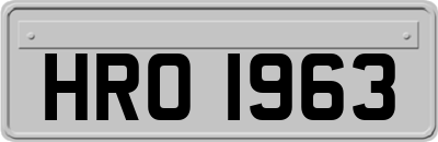 HRO1963