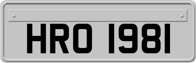 HRO1981