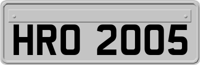 HRO2005