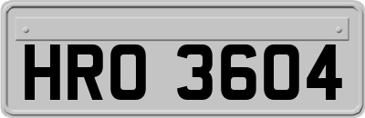 HRO3604